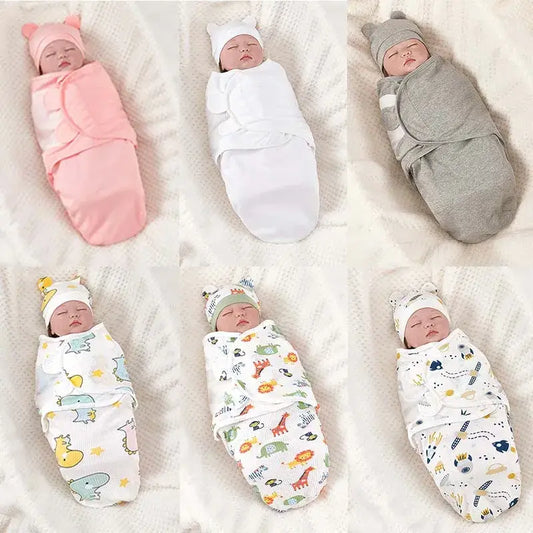 Newborn Swaddle With Hat